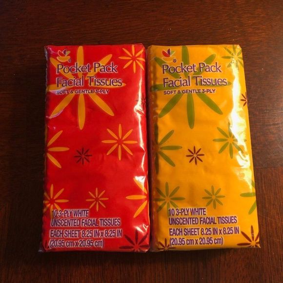 Other - 2-pack of facial tissue, brand new, 3-ply